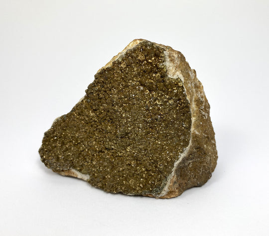 Pyrit auf Ankerit, Hüttenberg, Kärnten, Österreich