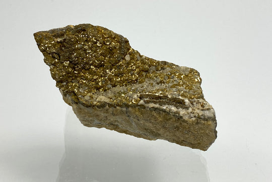 Marcasite on calcite, Hüttenberg, Carinthia, Austria