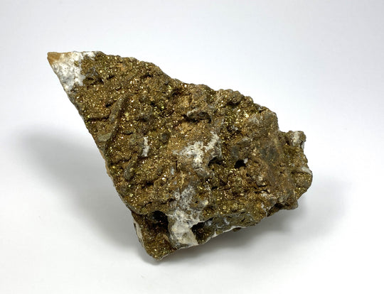 Pyrite, marcasite on anchorite, Hüttenberg, Carinthia, Austria