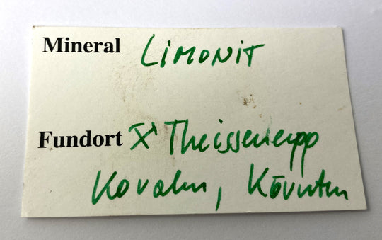 Glaskopf (Limonit), Theissenegg, Koralm, Kärnten, Österreich