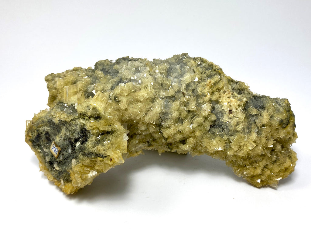 Barite on quartz, Cavnic, Maramures, Romania
