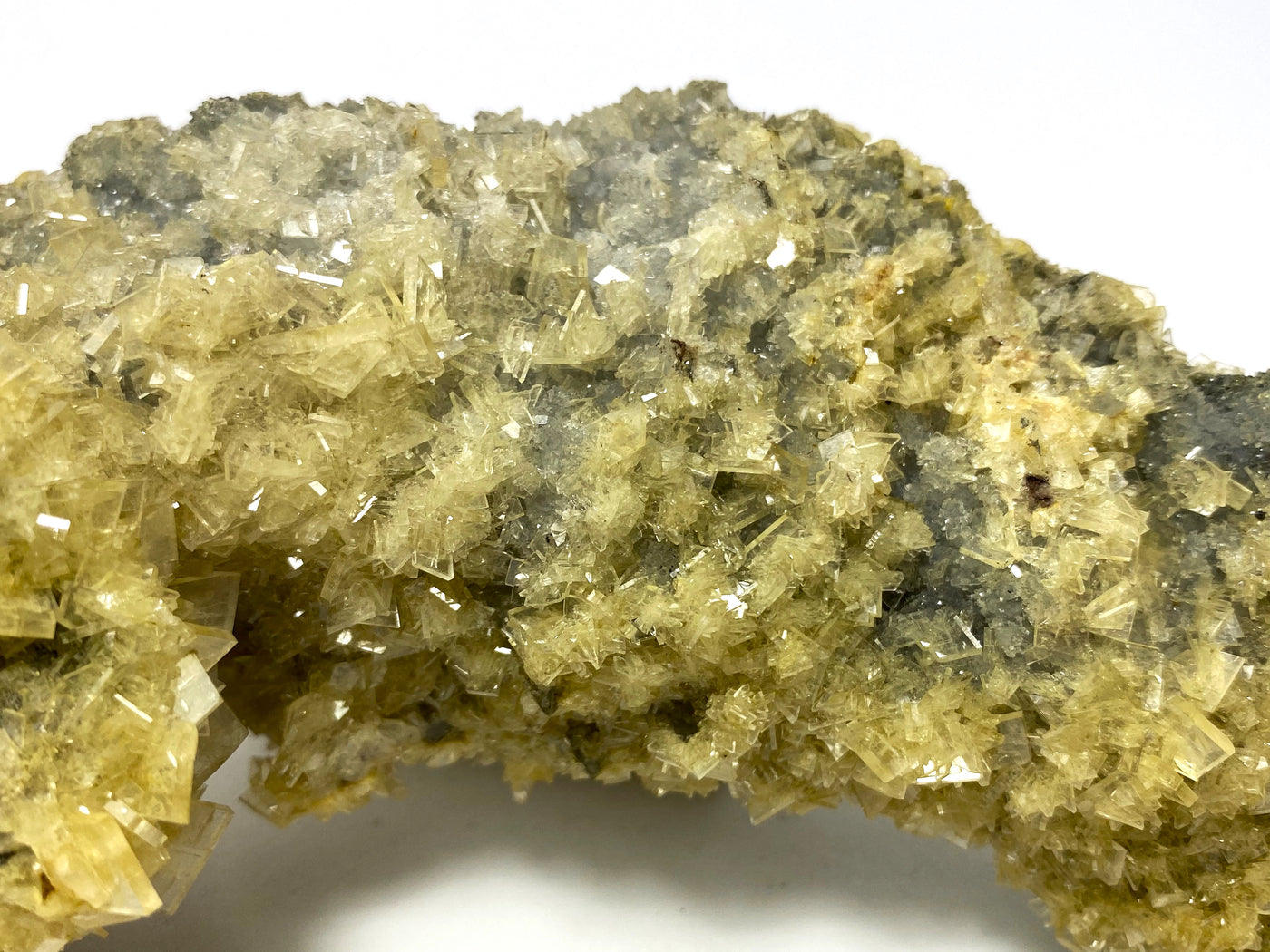 Barite on quartz, Cavnic, Maramures, Romania