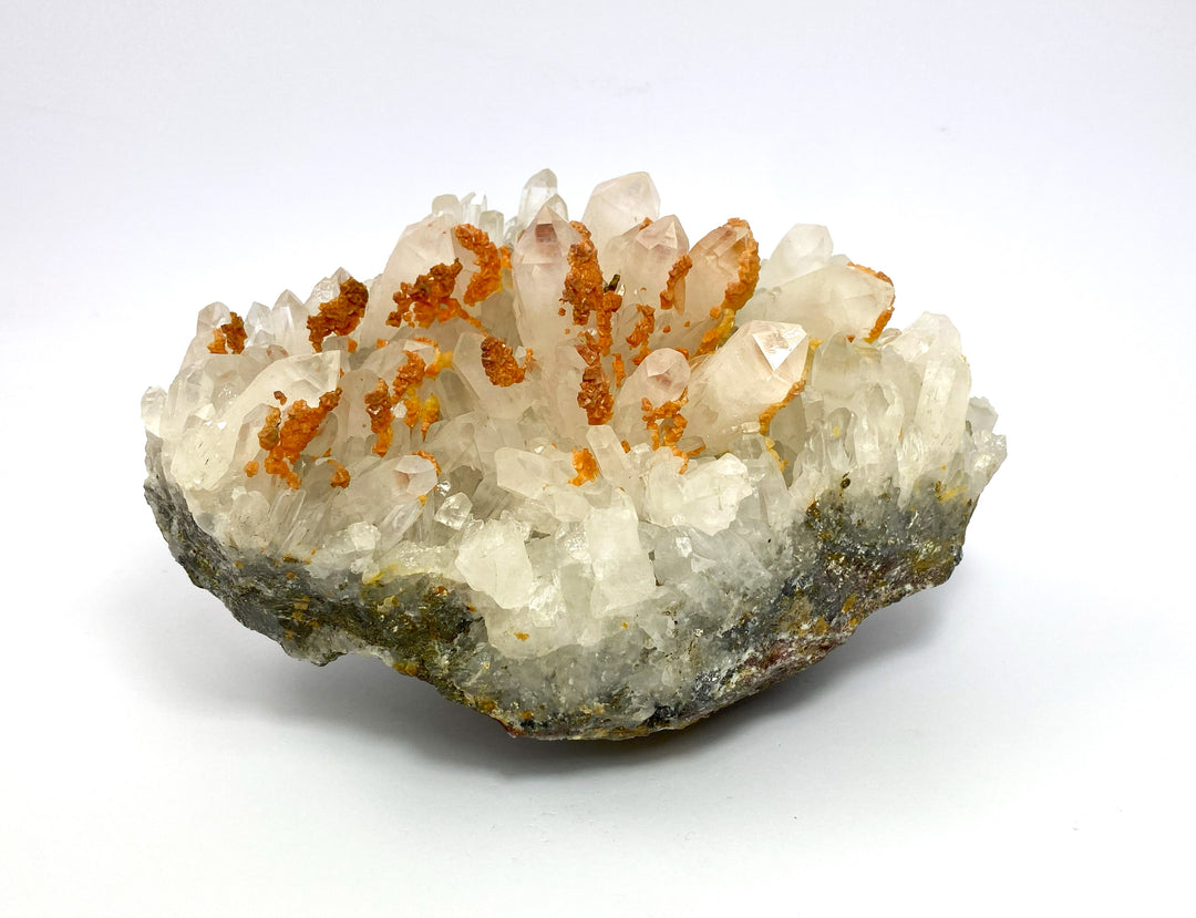 Bergkristall, Dolomit, Calcopyrit, Cavnic, Maramures, Rumänien