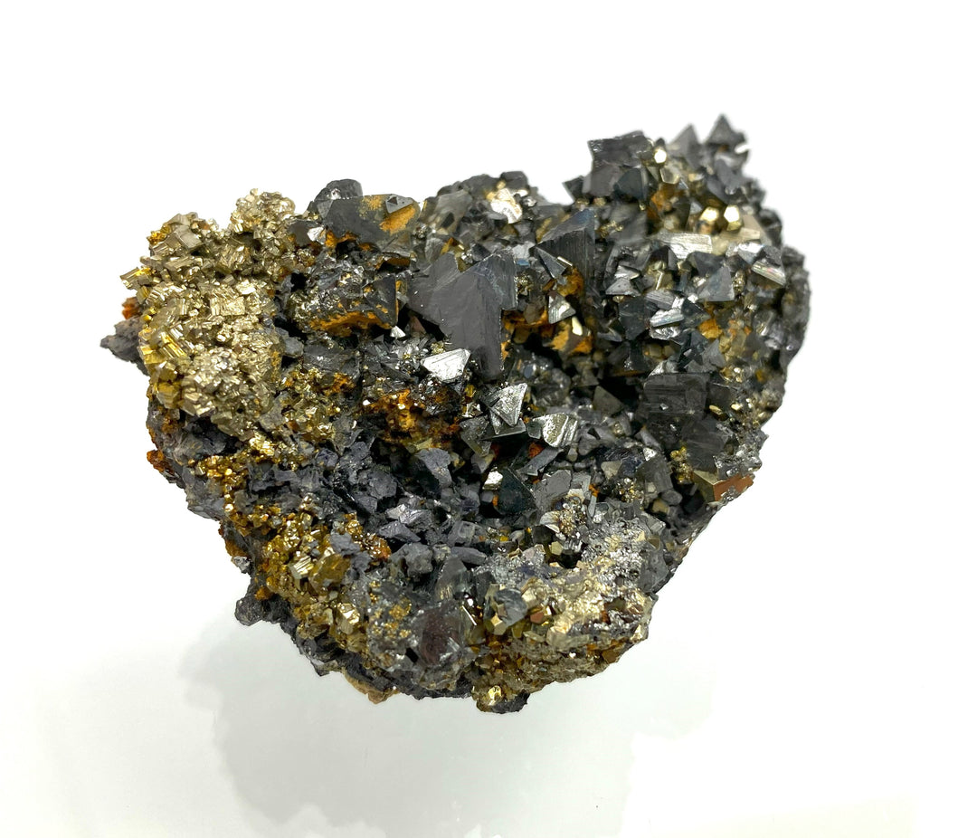 Tetrahedrite, Pyrite, Calcopyrite, Huallanca District, Bolognesi Province, Ancash, Peru