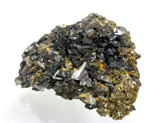 Tetrahedrite, Pyrite, Calcopyrite, Huallanca District, Bolognesi Province, Ancash, Peru