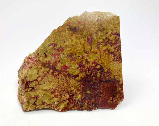 Cinnabar in Ankerite, Erzberg, Eisenerz, Stmk., Austria