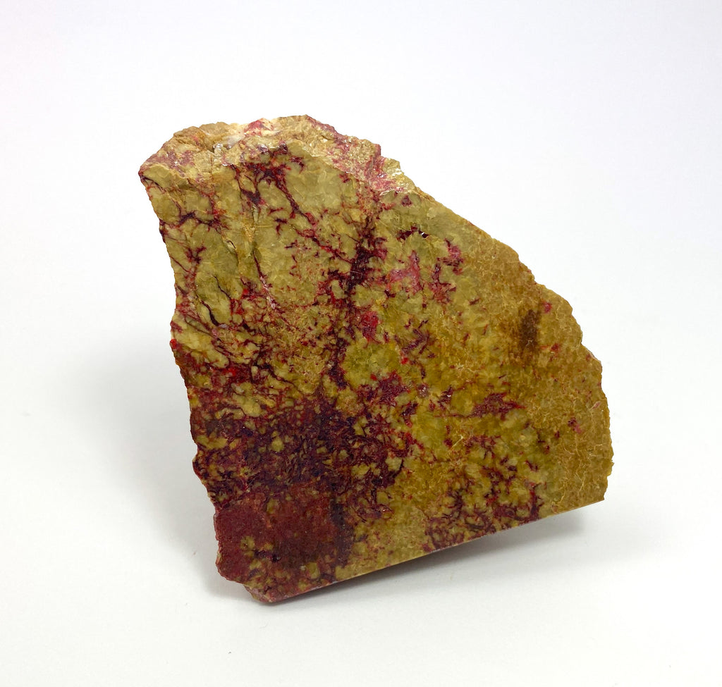 Cinnabar in Ankerite, Erzberg, Eisenerz, Stmk., Austria