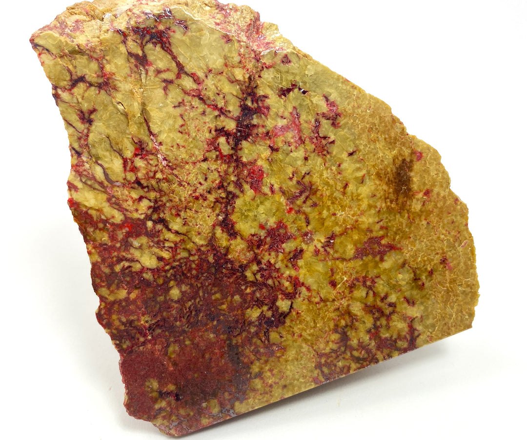 Cinnabar in Ankerite, Erzberg, Eisenerz, Stmk., Austria