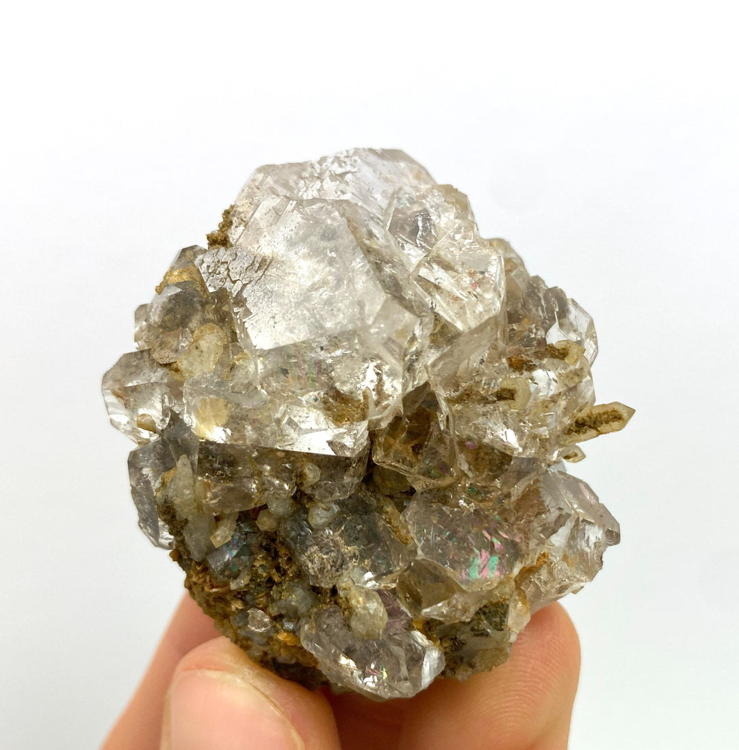 Fluorit, Bergkristall, Sovetskii Mine, Dal’negorsk, Russland