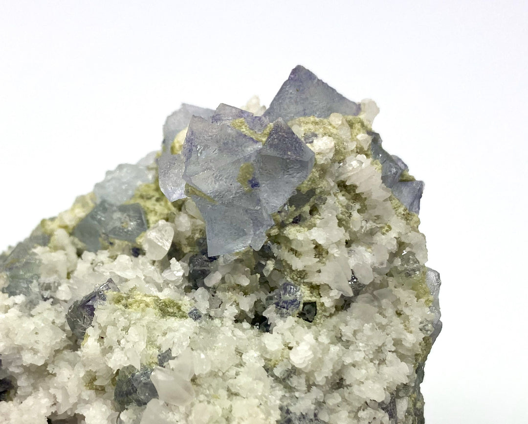 Fluorit, Calcit, Shaoguan, Guangdong Province, China