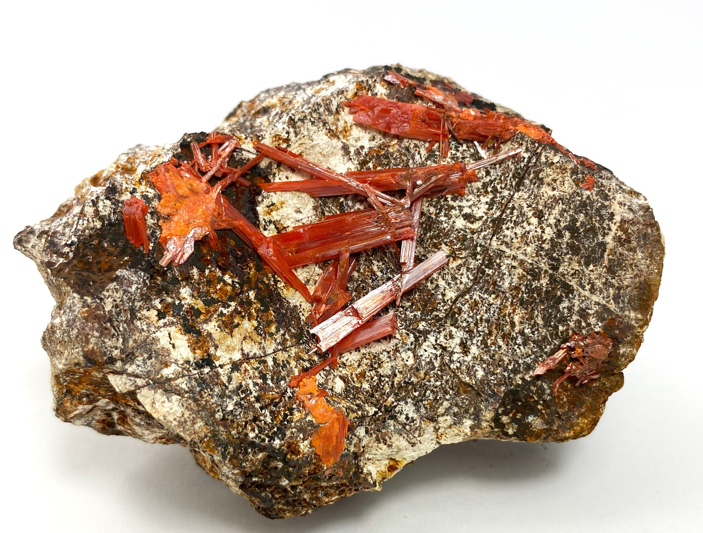 Krokoit, Adelaide Mine, Dundas, Tasmanien, Australien