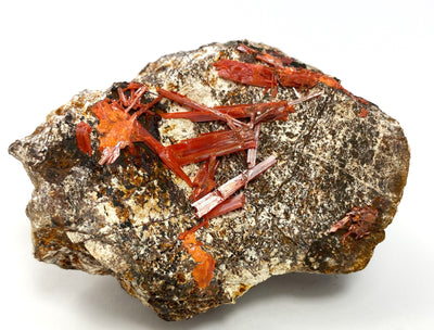 Krokoit, Adelaide Mine, Dundas, Tasmanien, Australien