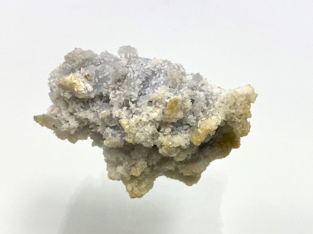 Calcite on chalcedony, Hüttenberg, Carinthia, Austria