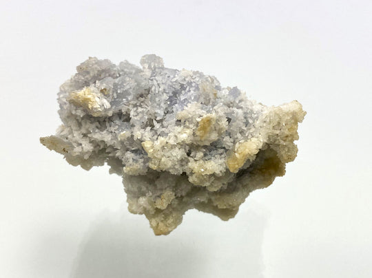 Calcite on chalcedony, Hüttenberg, Carinthia, Austria