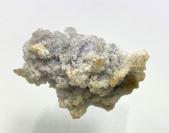 Calcite on chalcedony, Hüttenberg, Carinthia, Austria