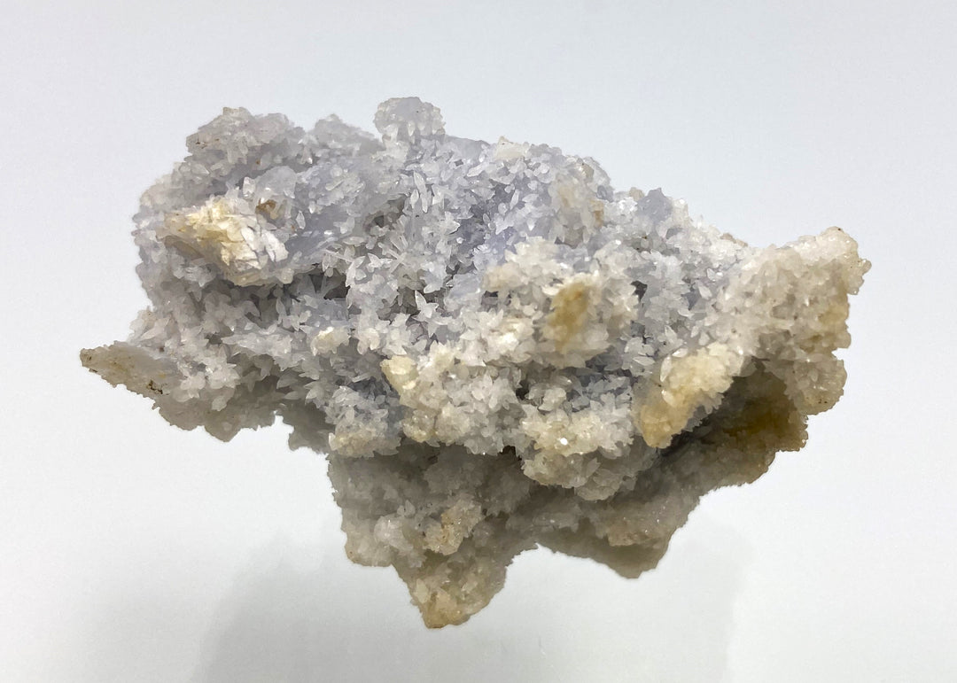 Calcite on chalcedony, Hüttenberg, Carinthia, Austria