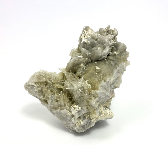 Needle quartz on dolomite, Sunk, Hohentauern, Stmk., Austria