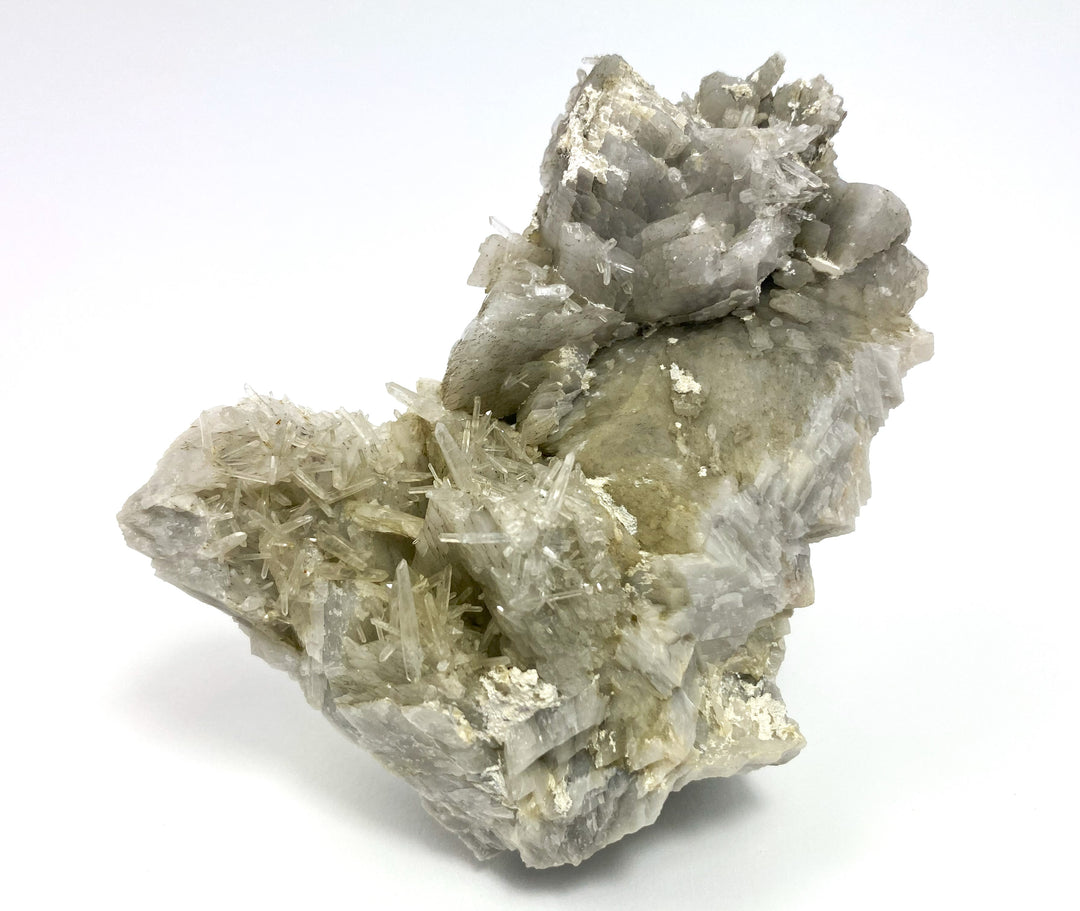 Needle quartz on dolomite, Sunk, Hohentauern, Stmk., Austria