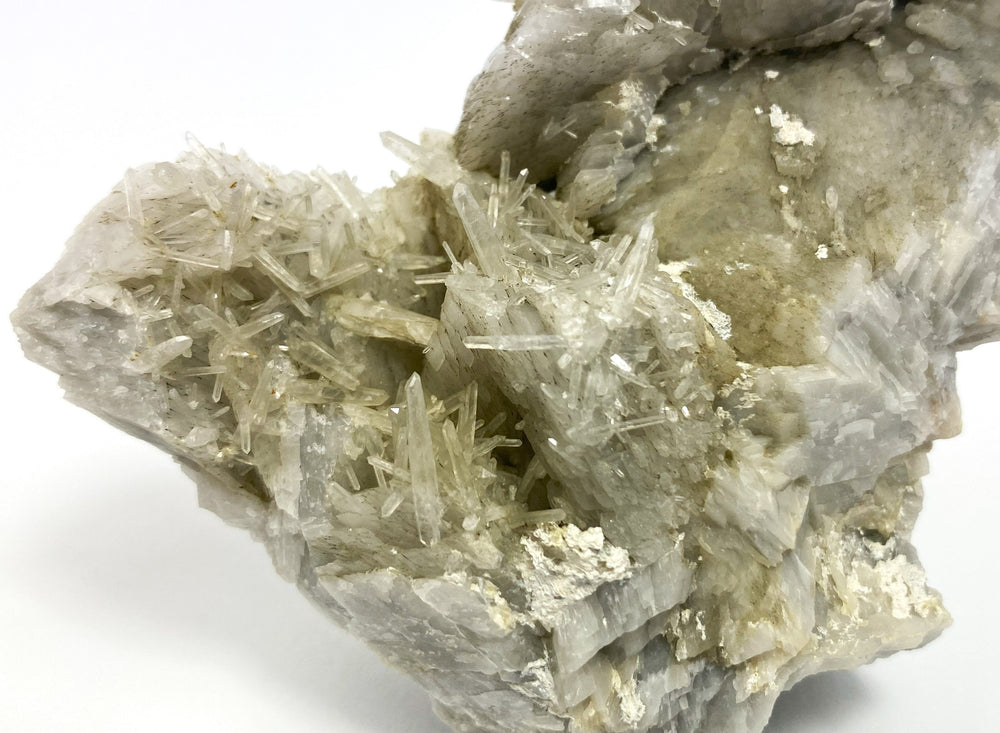 Needle quartz on dolomite, Sunk, Hohentauern, Stmk., Austria