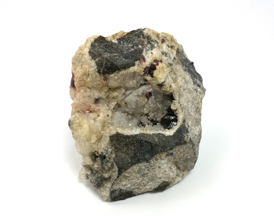 Cinnabarite (cinnabar), dolomite, Chatian Mine, Fenghuan, China