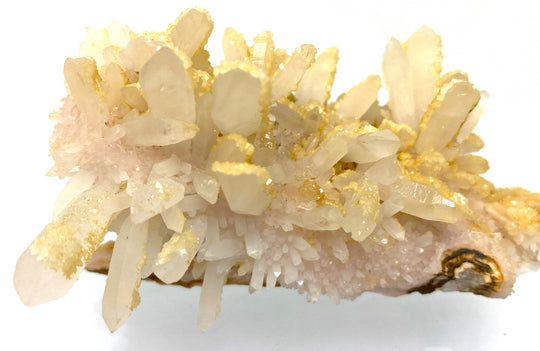 Clear Quartz, Dolomite, Rodochrosite, Cavnic, Maramures, Romania