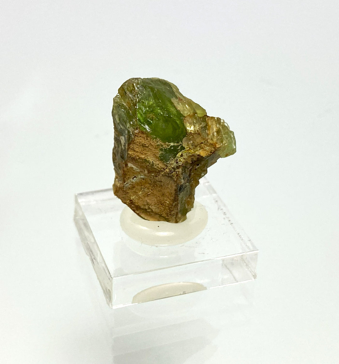 Tsavorite (chrome garnet), Lualenyi Mine, Voi, Kenya