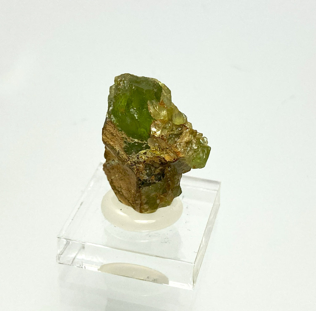 Tsavorit (Chromgranat), Lualenyi Mine, Voi, Kenia