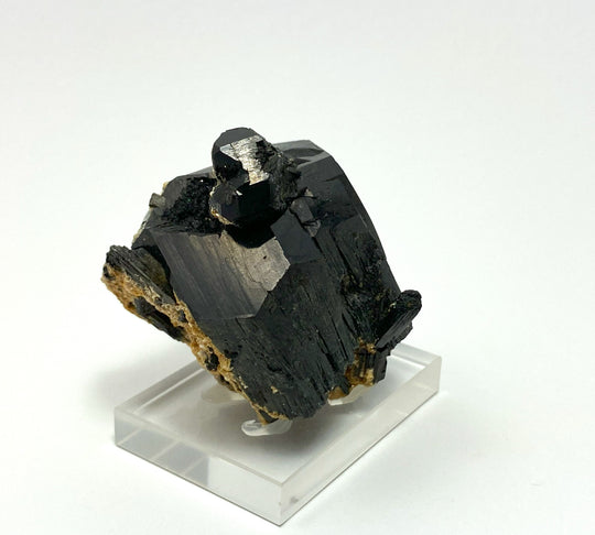 Schörl (tourmaline), muscovite, Davib Ost, Erongo, Namibia