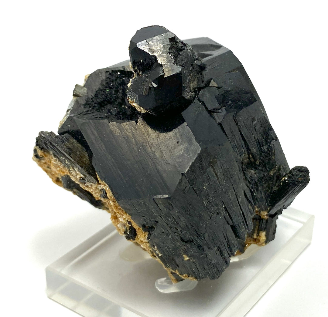 Schörl (tourmaline), muscovite, Davib Ost, Erongo, Namibia