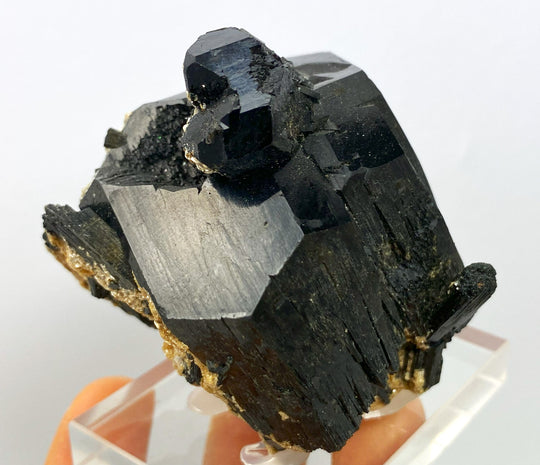 Schörl (tourmaline), muscovite, Davib Ost, Erongo, Namibia