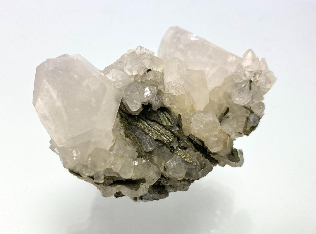 Calcite, Marcasite, El Hammam Mine, Meknes, Morocco