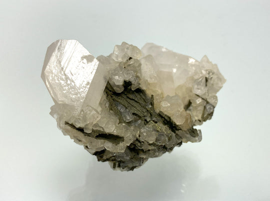 Calcite, Marcasite, El Hammam Mine, Meknes, Morocco