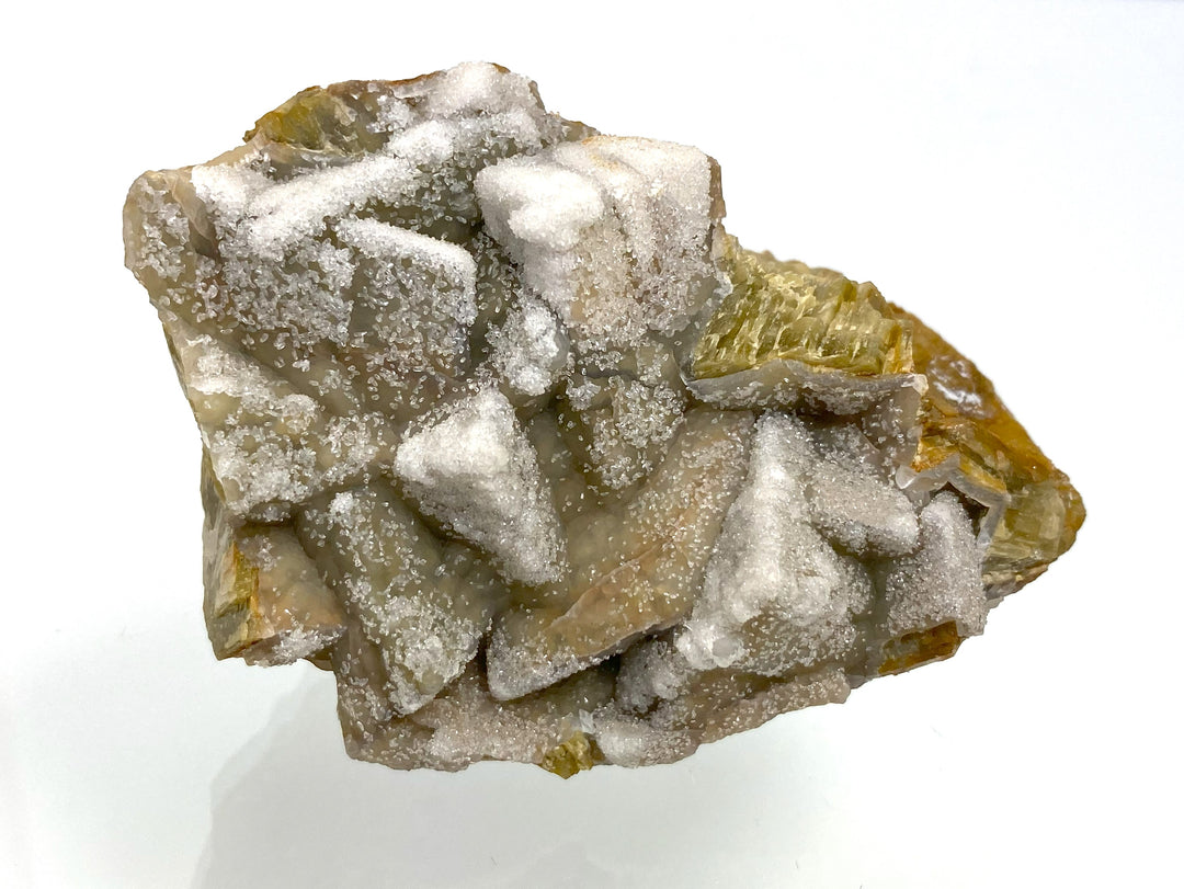 Chalcedony, calcite, siderite, Hüttenberg, Carinthia, Austria