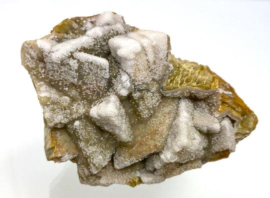 Chalcedony, calcite, siderite, Hüttenberg, Carinthia, Austria