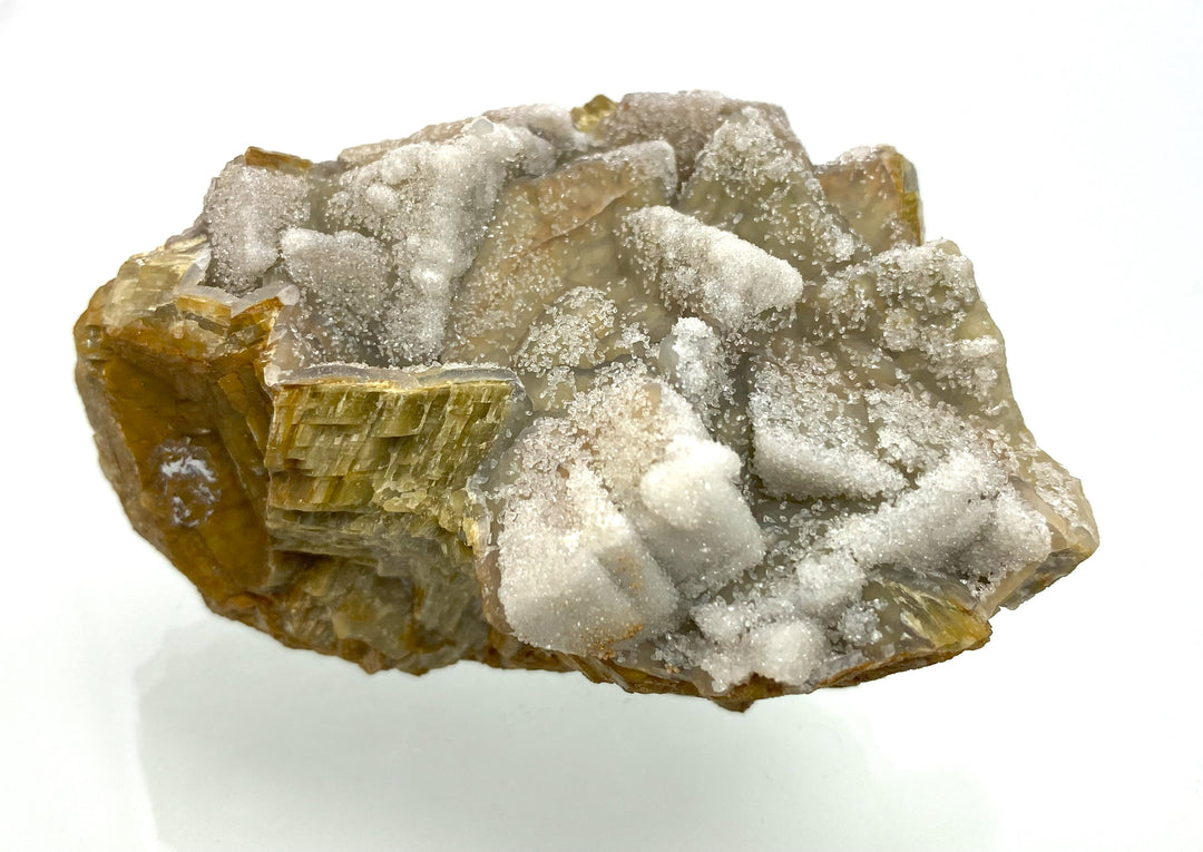 Chalcedony, calcite, siderite, Hüttenberg, Carinthia, Austria