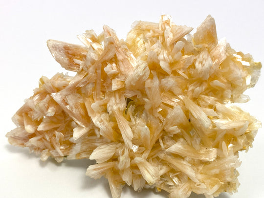 Selenite (gypsum) float, Cavnic, Maramures, Romania