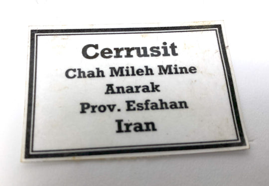 Cerussit, Chah Mileh Mine, Anarak, Provinz Esfahan