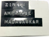 Zirkon, Ampanobe, Ikalamavony, Haute Matsiatra, Madagaskar