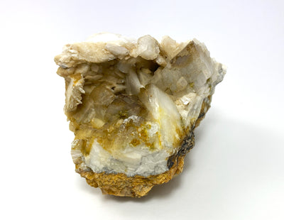 Bergkristall auf Dolomit, Bergbau Veitsch, Steiermark, Österreich