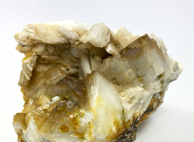 Bergkristall auf Dolomit, Bergbau Veitsch, Steiermark, Österreich