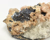 Rock crystal, sphalerite, rodochrosite, Trepca, Kosovo