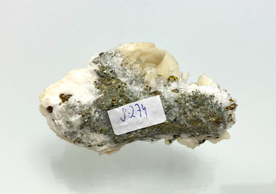 Calcit, Dolomit, Bergkristall, Calcopyrit, Cavnic, Maramures, Rumänien