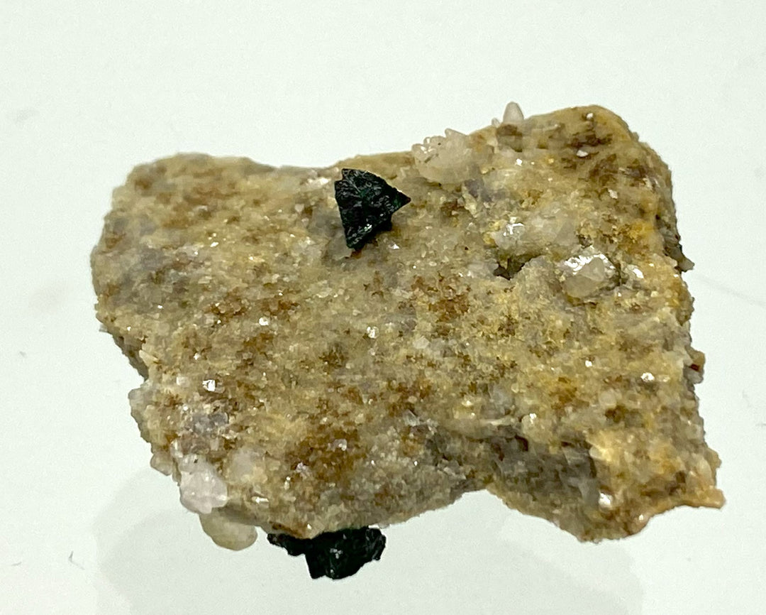 Chalcopyrite, malachite, dolomite, Haider quarry, forest at Schoberpass, Stmk., Austria