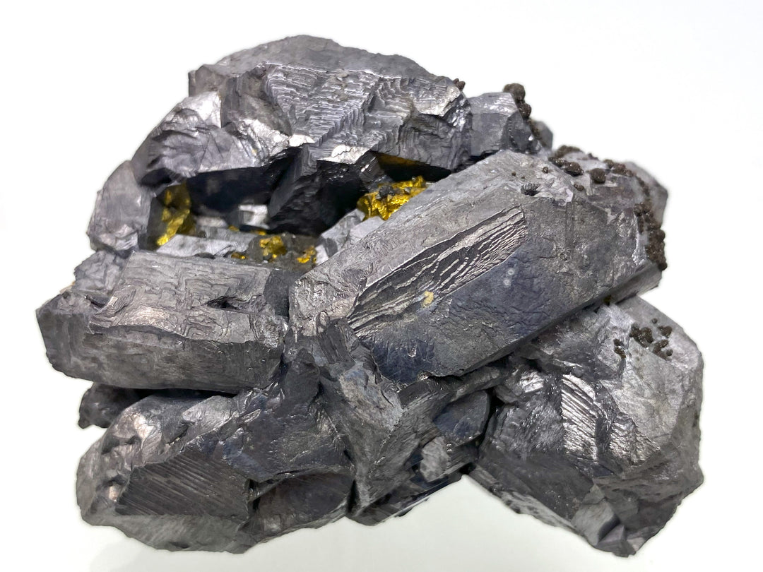 Calcopyrite on Galena, Herja, Maramures, Romania