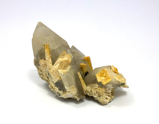 Rauchquarz, Feldspat, Erongo Mts., Karibib Distrikt, Namibia