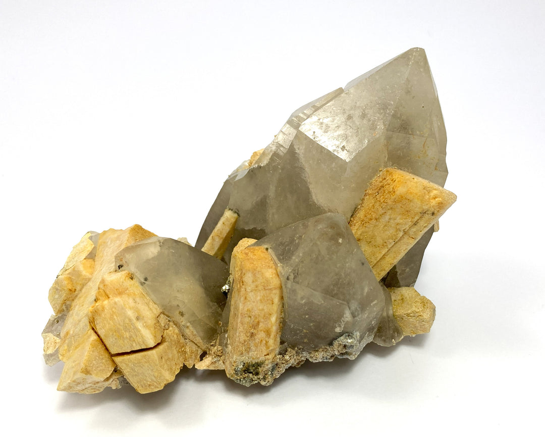 Rauchquarz, Feldspat, Erongo Mts., Karibib Distrikt, Namibia