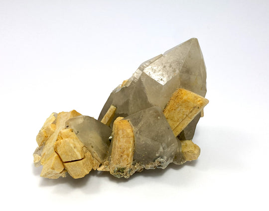 Rauchquarz, Feldspat, Erongo Mts., Karibib Distrikt, Namibia