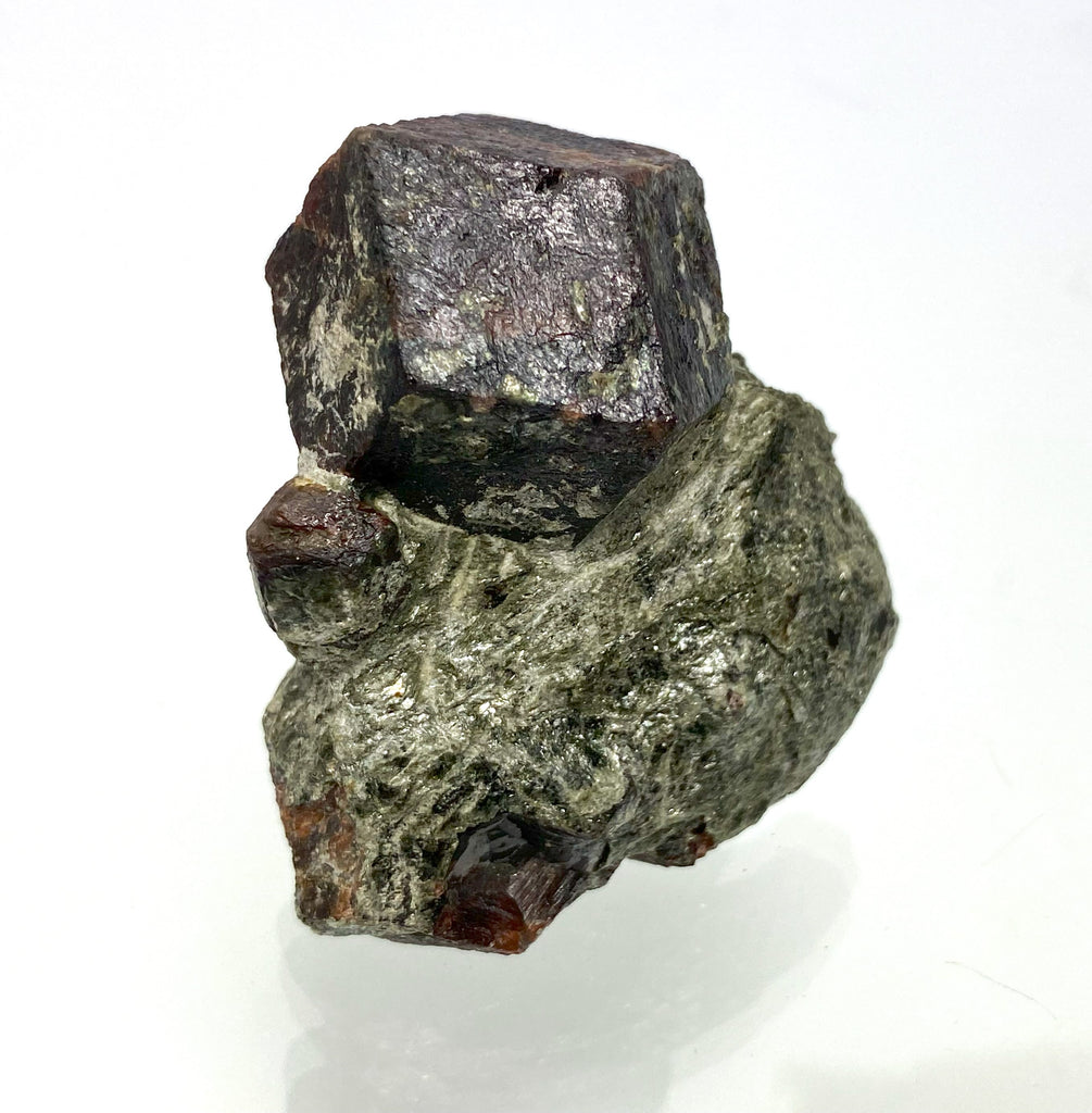 Almandine (garnet), Hornkees, Zillertal Alps, Tyrol, Austria