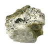 Dyskrasit, Argentum, gediegen Silber, Aktinolith, Calcit, Bouismas Mine, Bou Azzer, Marokko