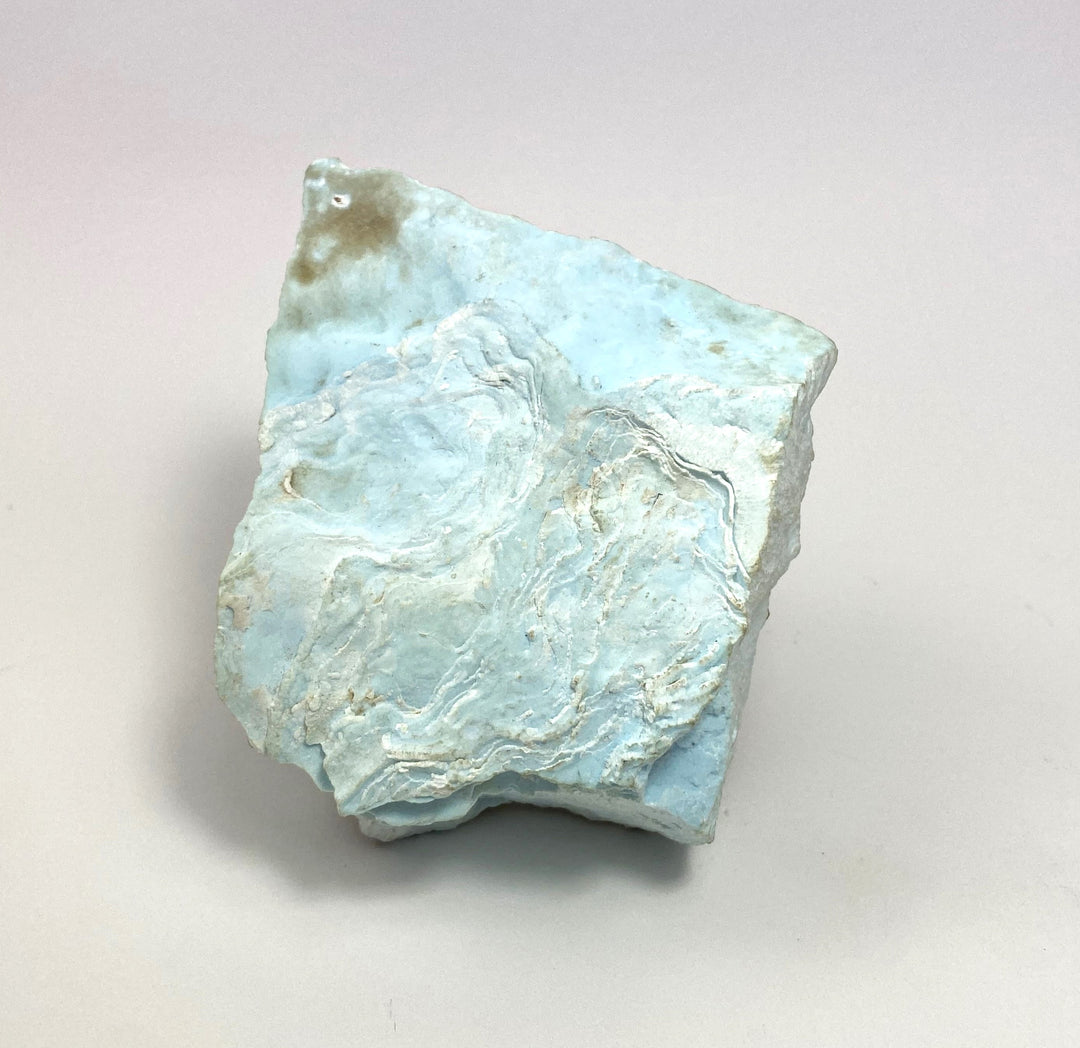 Blue aragonite, Erzberg, Eisenerz, Styria, Austria